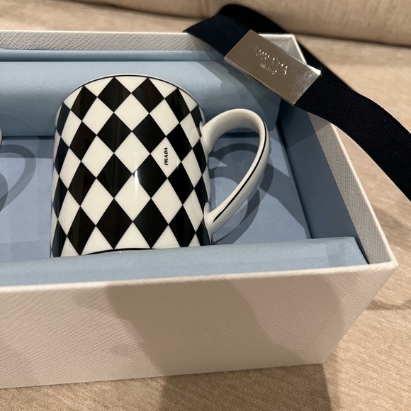 Sold PRADA Checker Board and Stripes brand new in box never used! Elevate home. - Picture 11 of 15